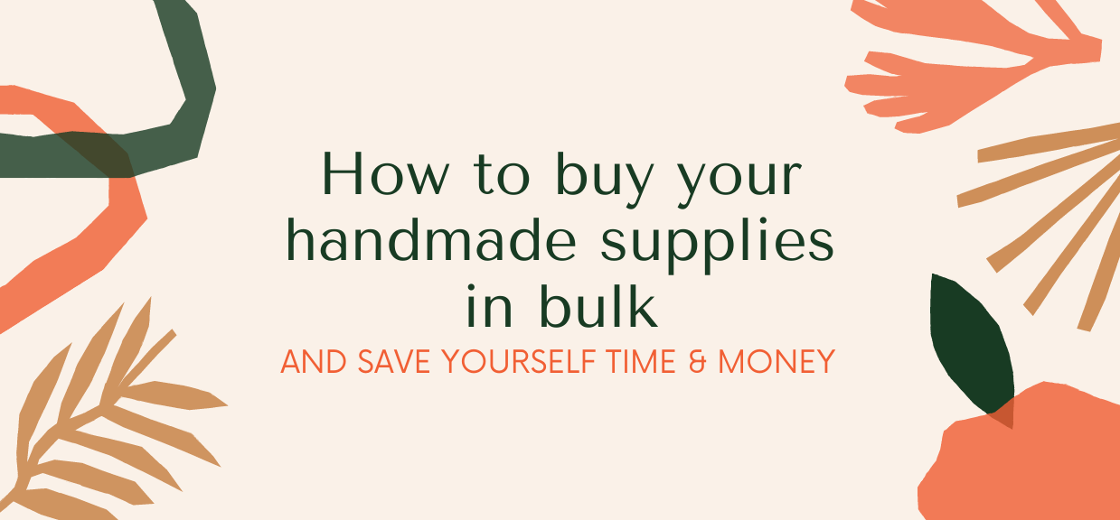 How to buy your craft supplies in bulk
