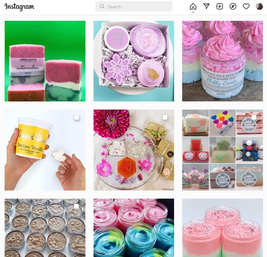 Handmade marketing tools: Instagram