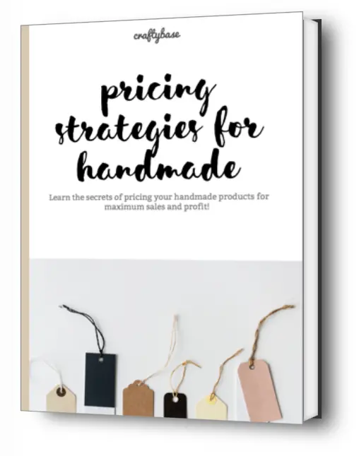 Pricing strategies for handmade sellers including Etsy eBook cover
