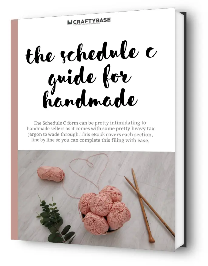 Schedule C Guide for Handmade Sellers eBook cover