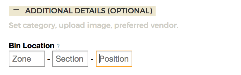 Tracking Bin Locations with Craftybases
