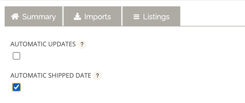 Craftybase automatic shipped date change