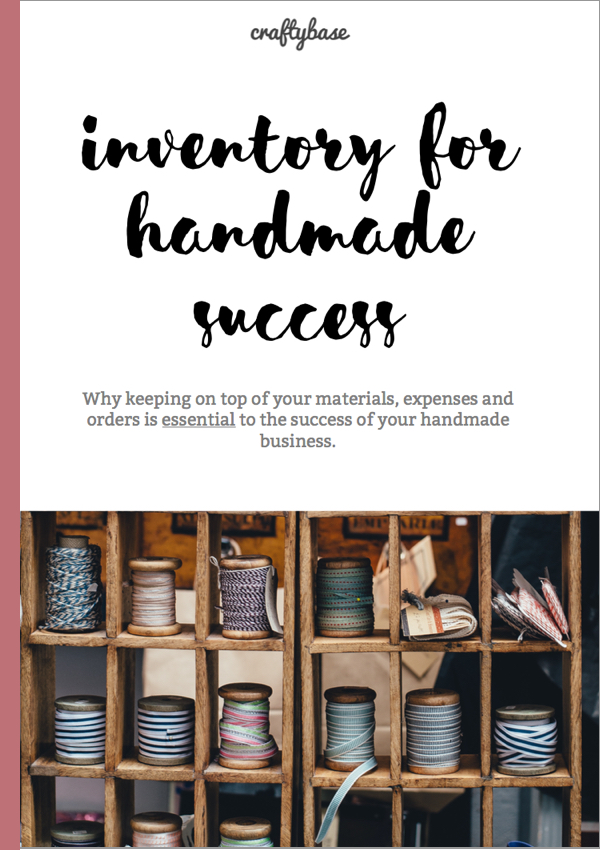 Inventory for Handmade Success eBook Cover
