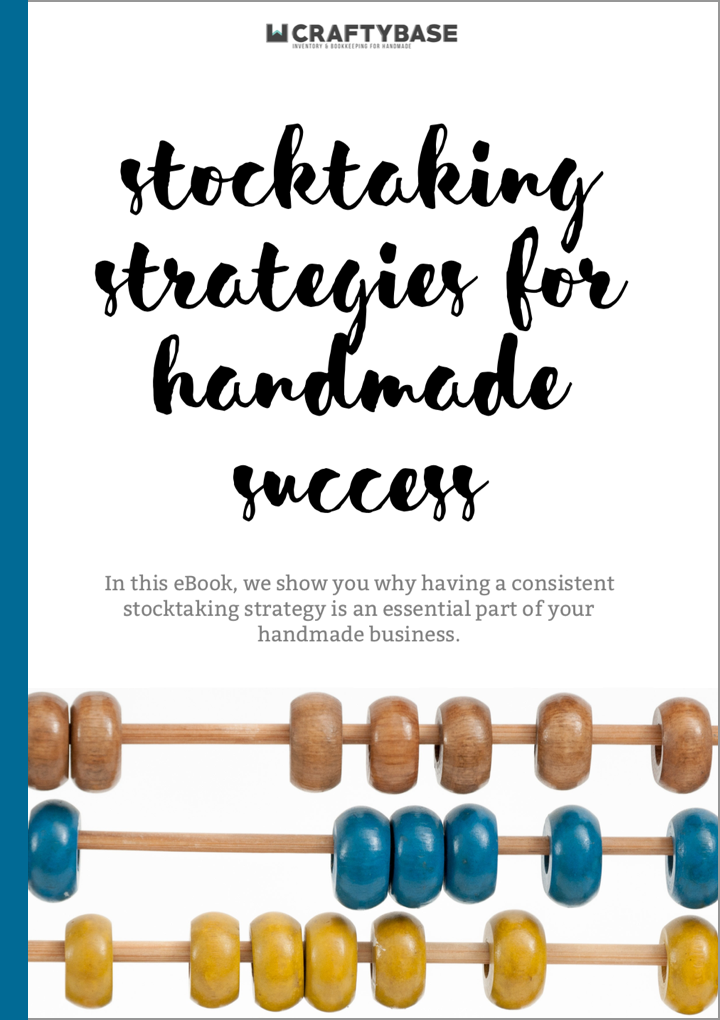 Stocktaking Strategies for Handmade Success eBook Cover
