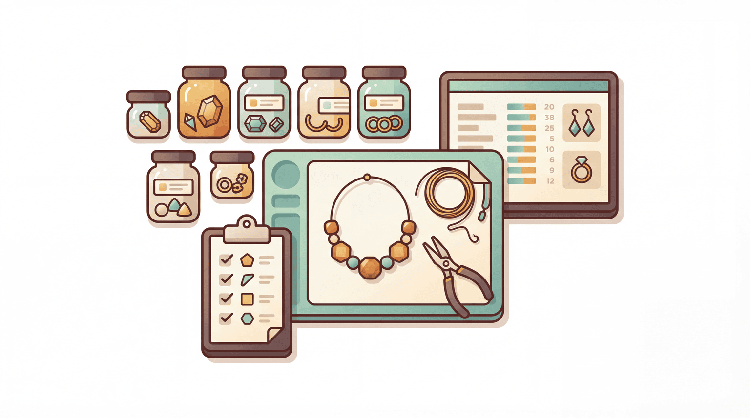 Jewelry inventory and manufacturing software for makers — Craftybase